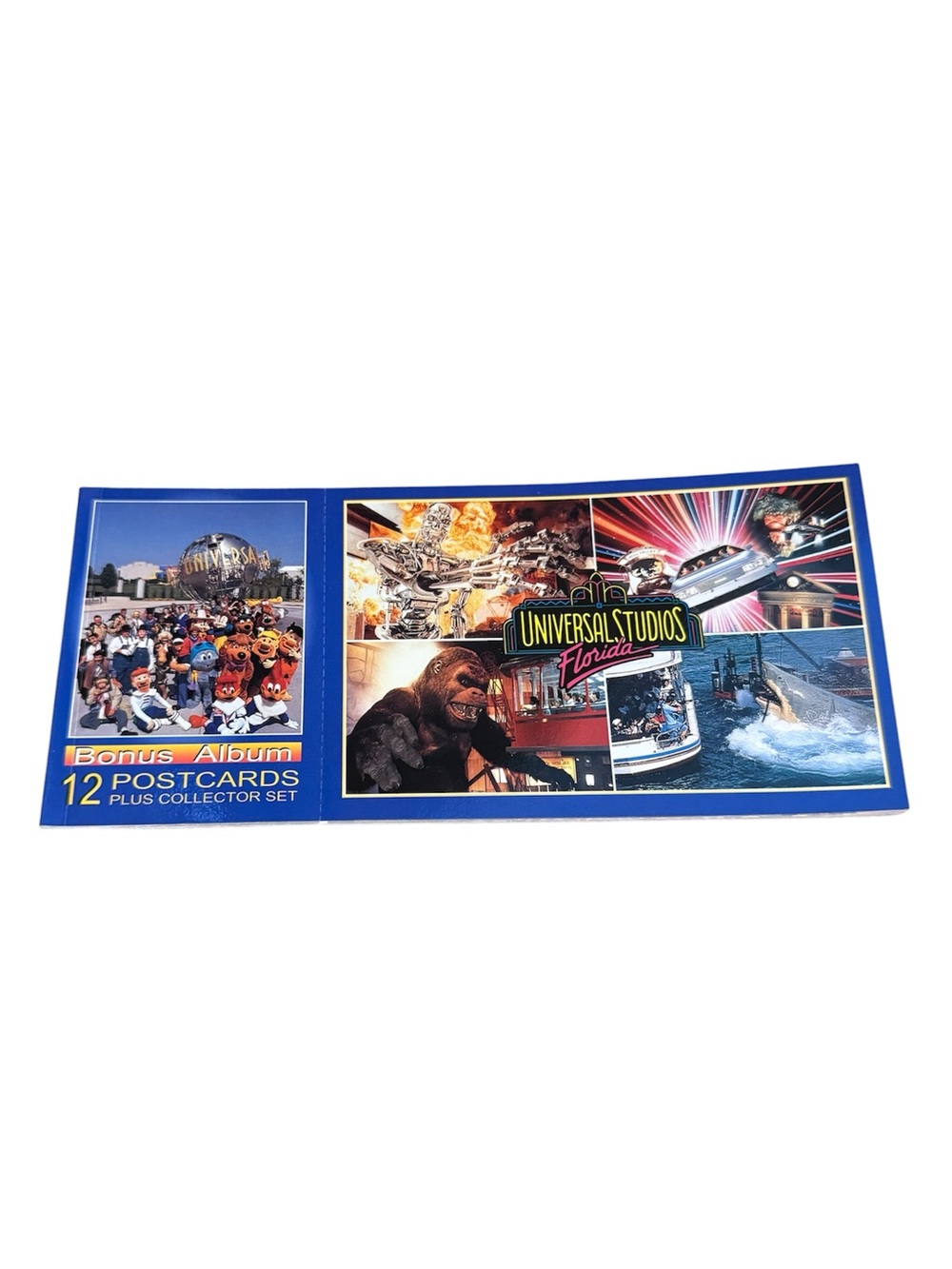 Vintage Universal Studios Florida Theme Park Postcard Collector Set Souvenir